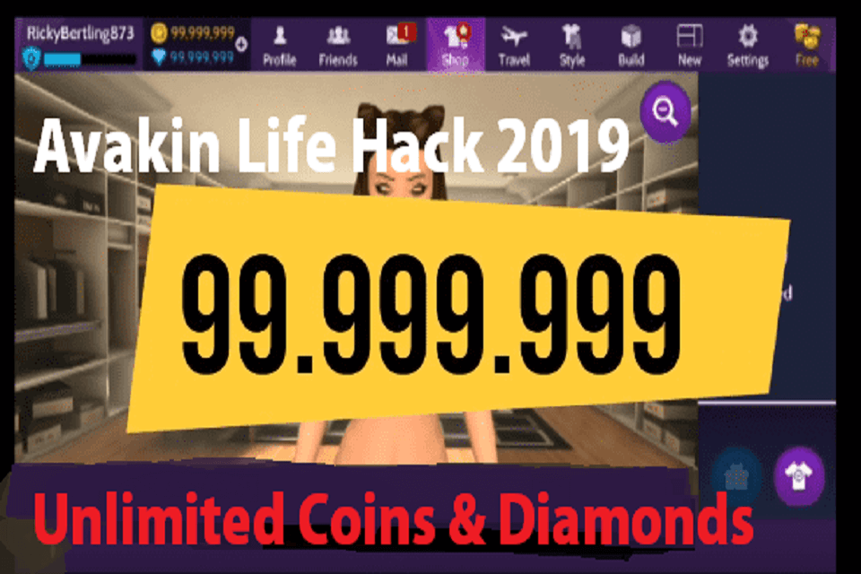 avakin life mod apk download