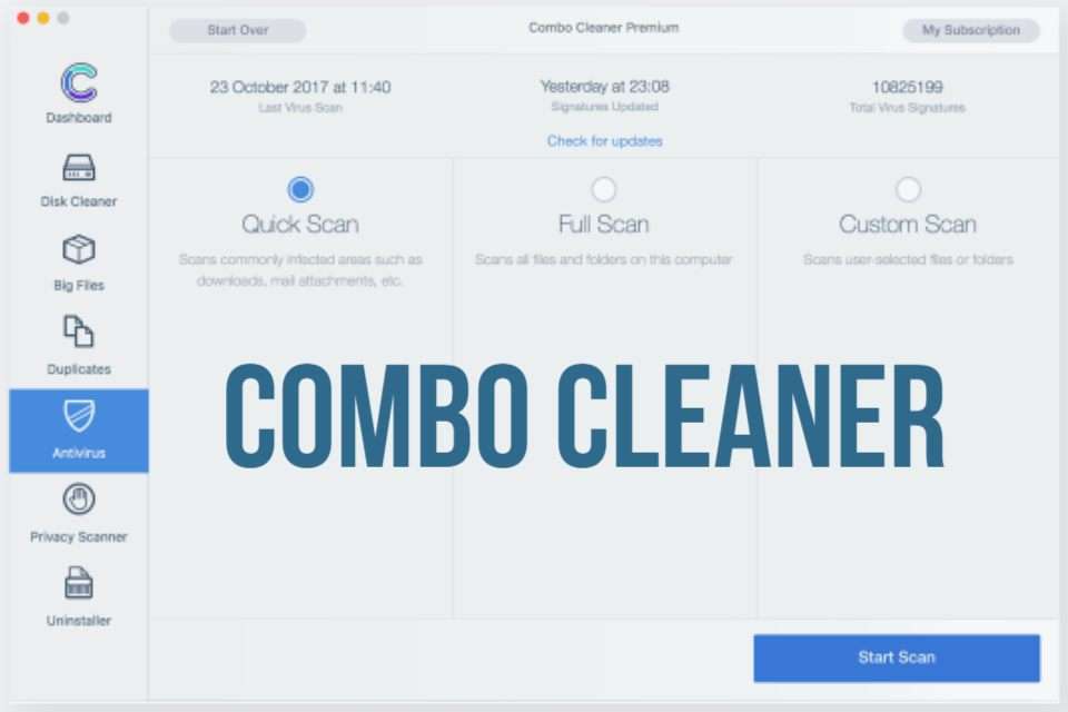 combo cleaner antivirus scam?